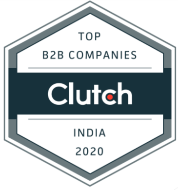 Clutch Top B2B Companies India 2020 Badge