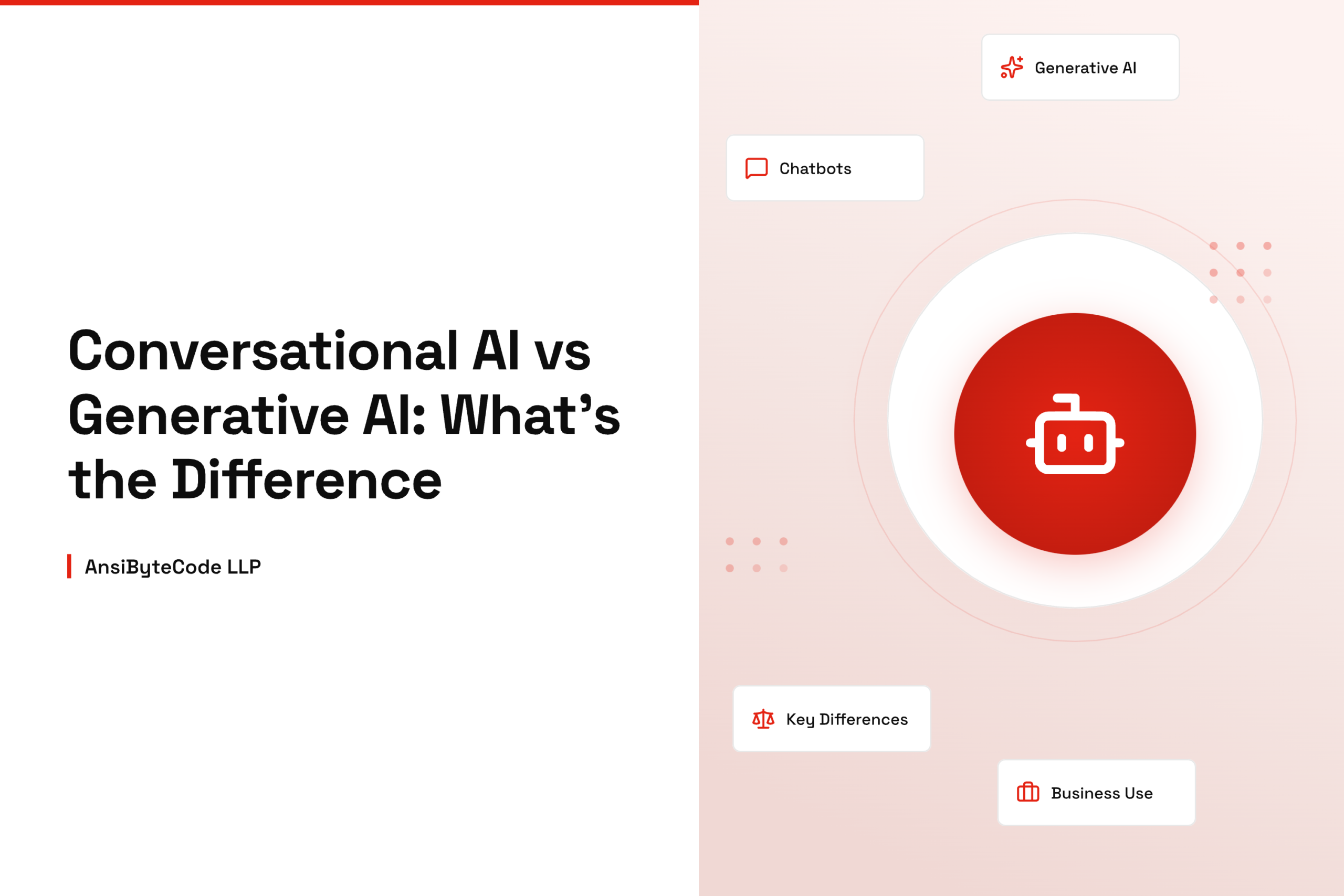 Conversational AI vs Generative AI: What’s the Difference